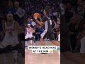 Wemby’s head was at the rim for this alley-oop 😳