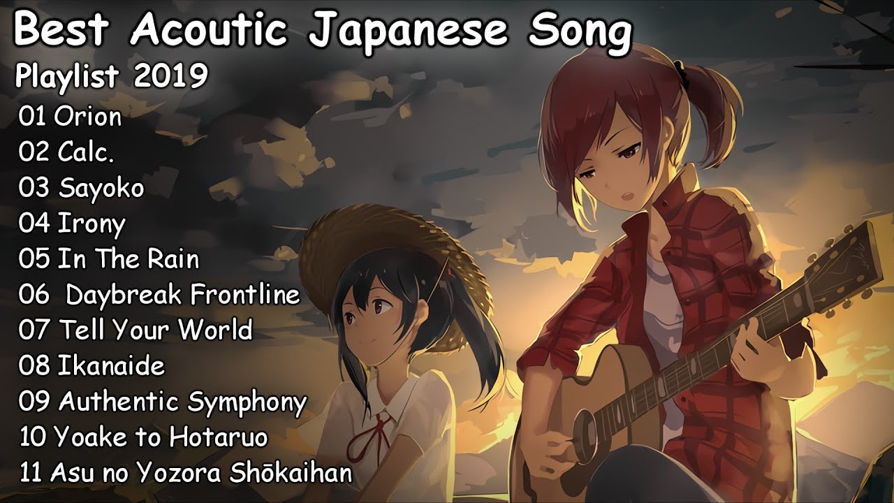 1 Hour】Best Acoustic Japanese Songs 2019 - Make You Relax and For Sleep -  YouTube