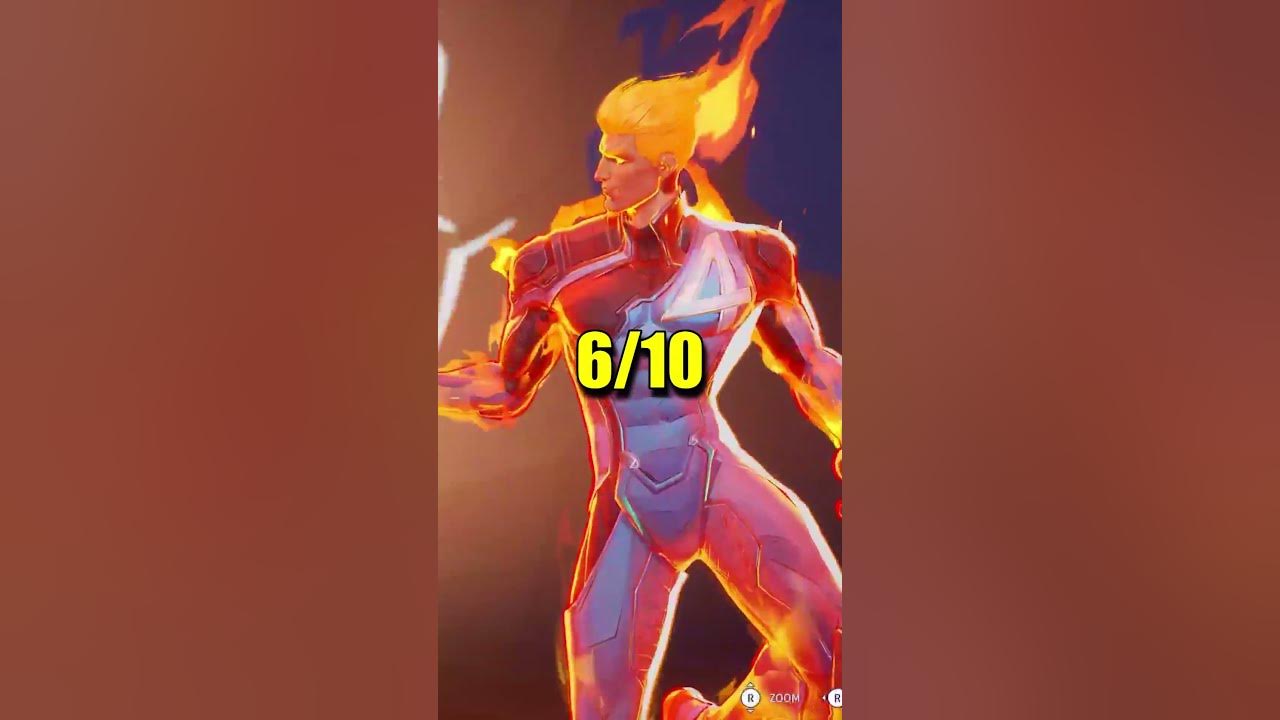 Rating Human Torch Skins In Marvel Rivals