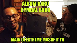 Andyan Gorust - Hellcrust Main di Extreme Moshpit tv pake cymbal Baru