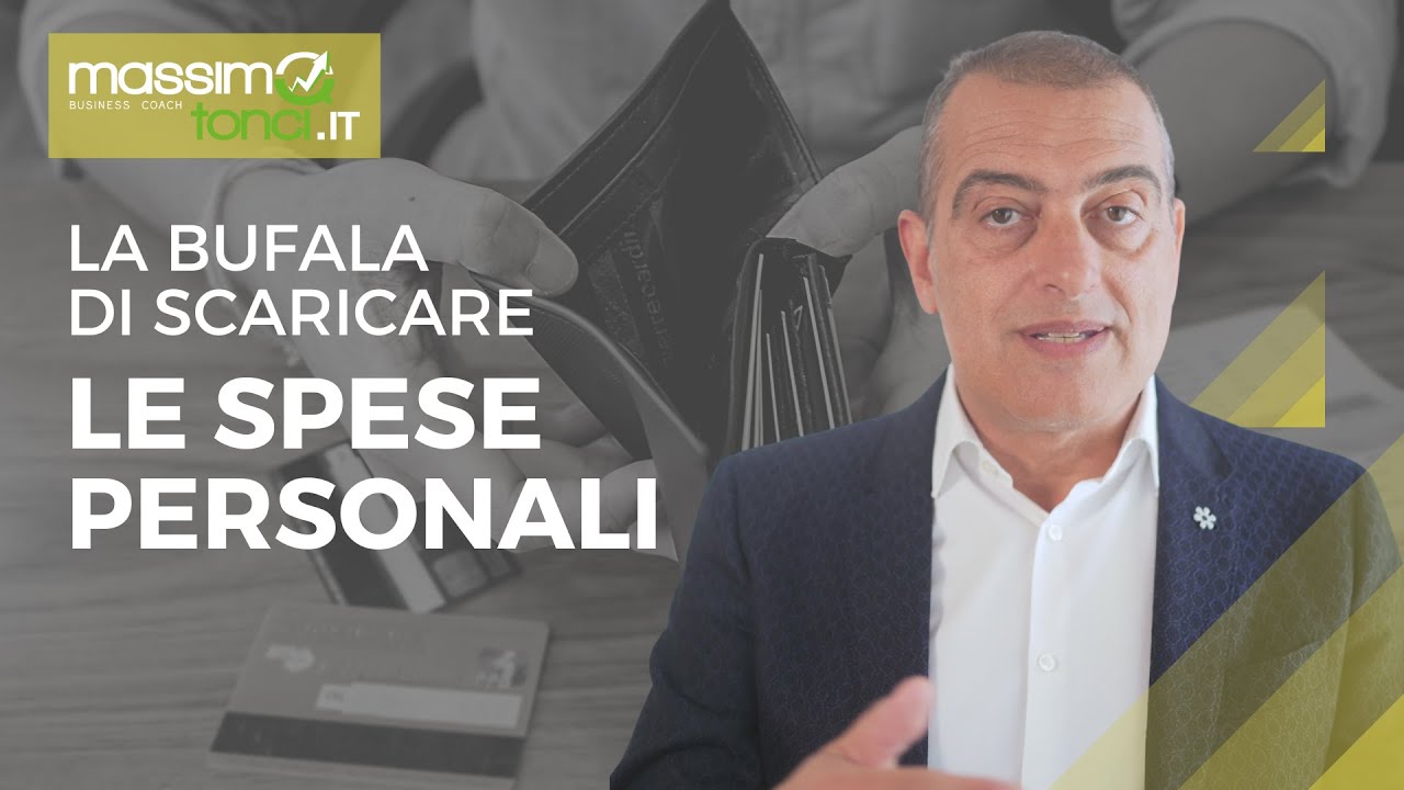 La bufala di scaricare le spese personali