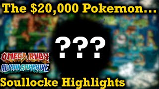 JASON SPENT $20,000 ON THIS ONE POKEMON?!?! | Pokemon ORAS Randomizer Soullocke Highlights [6]