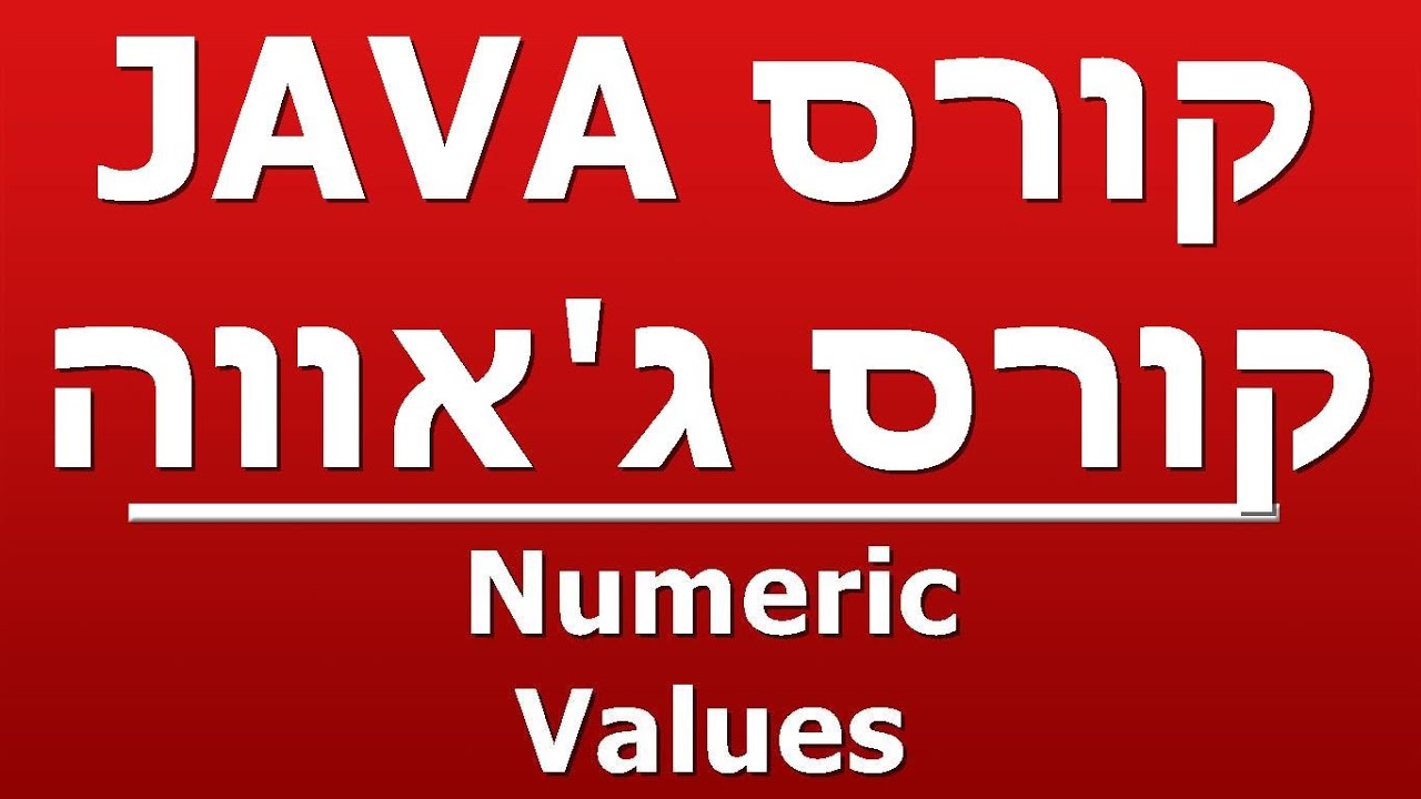 Numeric Values YouTube