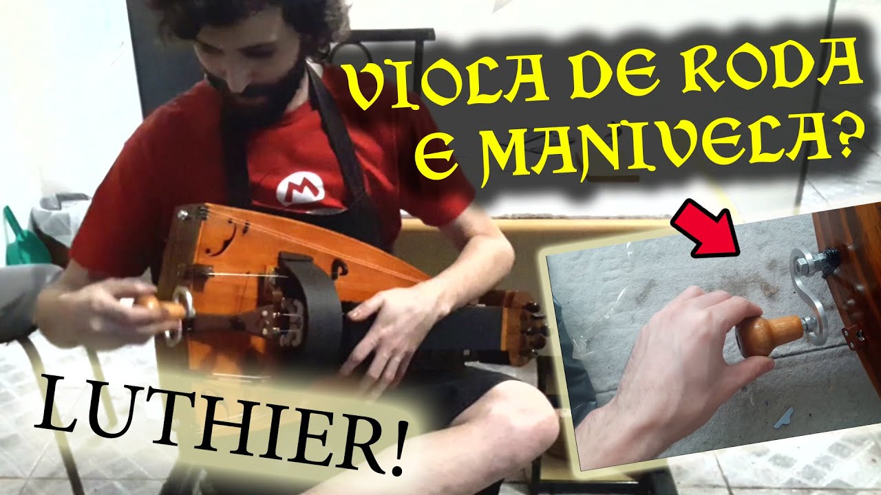Viola de Roda ou Hurdy Gurdy - Manivela fazendo barulho?