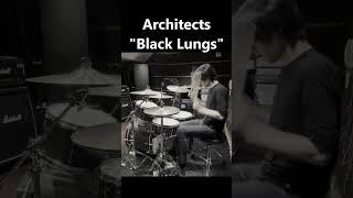 Architects - Black Lungs (Drum Cover) #Shorts