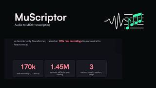 MuScriptor: The Open Model That Turns Any Song Into MIDI (Kyutai   Mirelo)