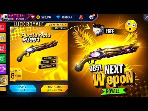 Free Fire: Upcoming Events, New Weapon Royale, OB51 Update Details