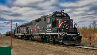Switching Operations on Central Manitoba Railways Transcona Yard.