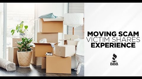 Moving Scam Victim Discusses His Experience
