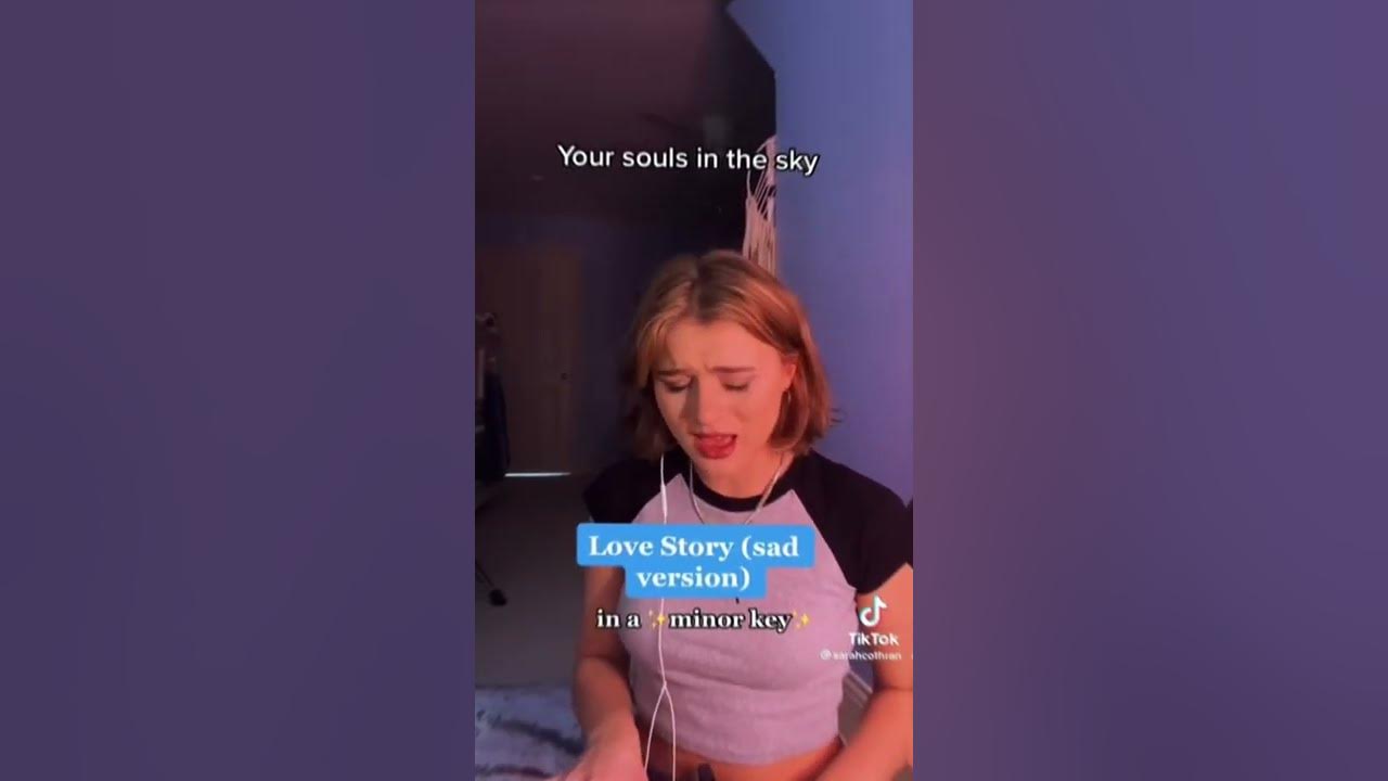 Love Story (sad version)- Cover by Sarah Cothran • [audio edit]
