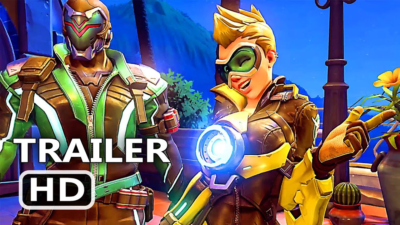 PS4 - Overwatch NEW Skins Anniversary Trailer (Seasonal Event, 2018)