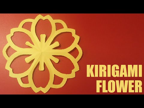 Kirigami Flower Tutorial