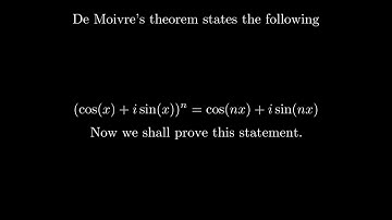 De Moivre