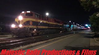 KCS 4765 ES44AC & KCS 4171 SD70ACe Makes an Appearance On B831-25 Loaded Ethanol Train in Fay NC