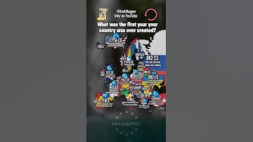 What was the first year your country was ever created?