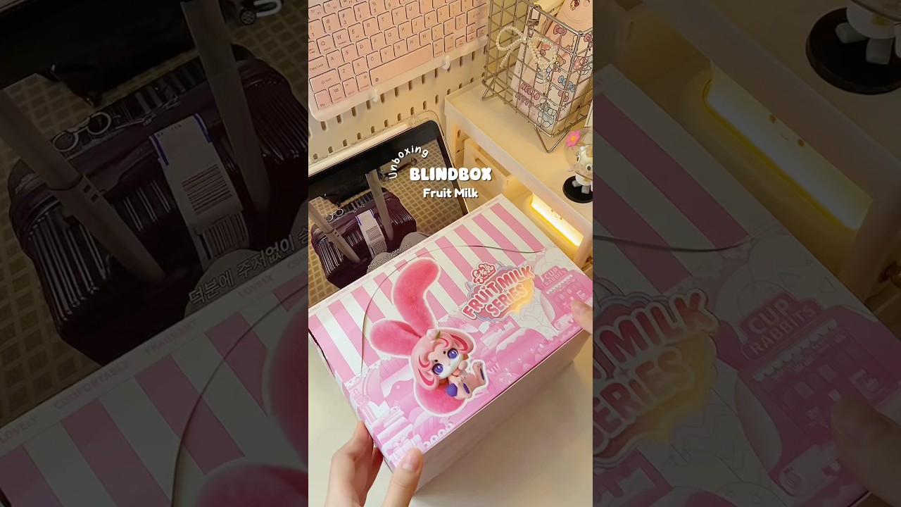 Blindbox Cup Rabbits Fruit Milk series 