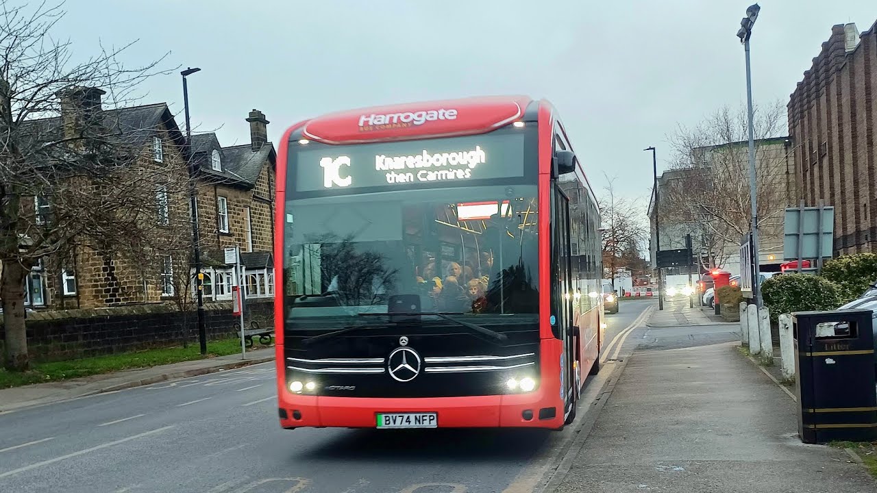 *BRAND NEW & FIRST DAY* THBC Mercedes Benz eCitaro on route 1C