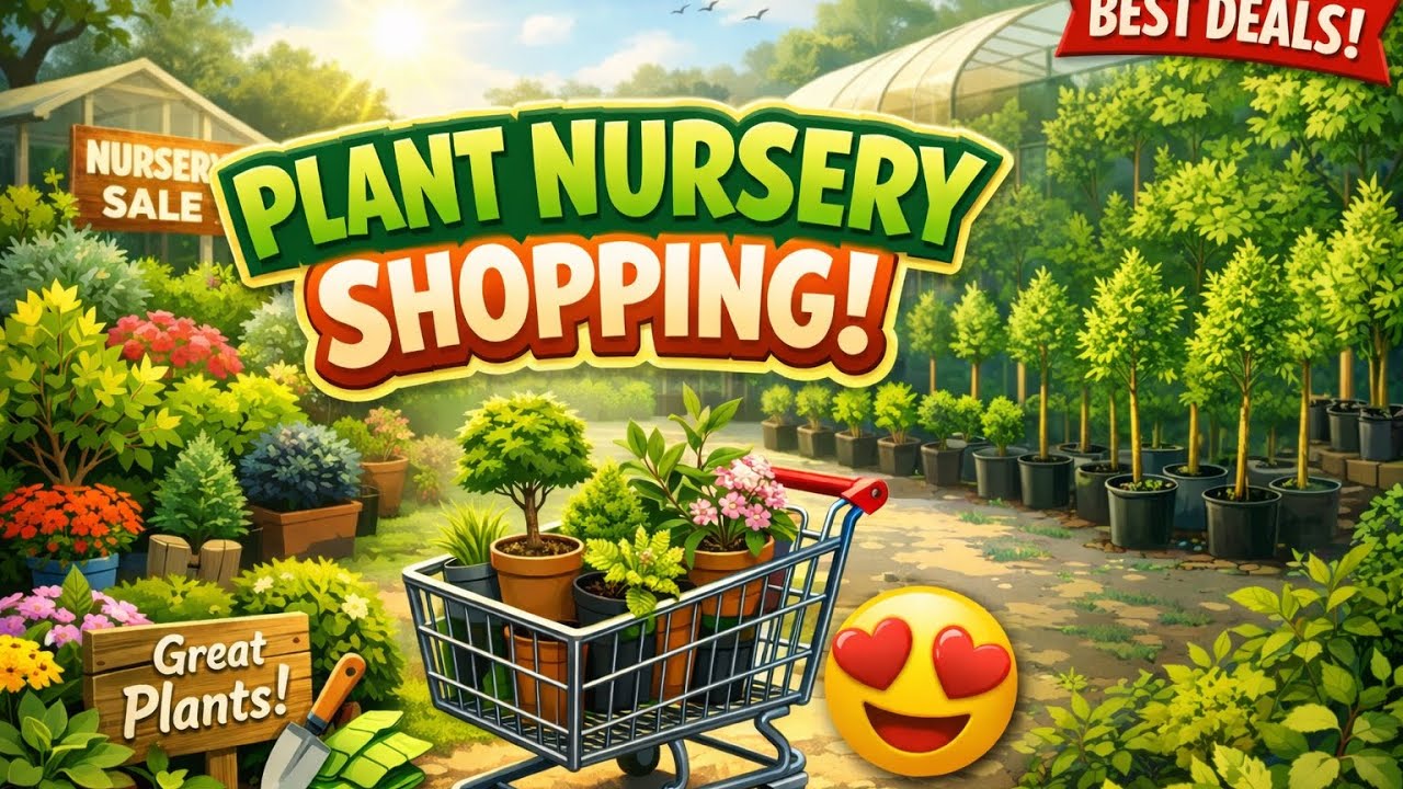 Plant Nursery Shopping 🌿 | Best Plants for Home 