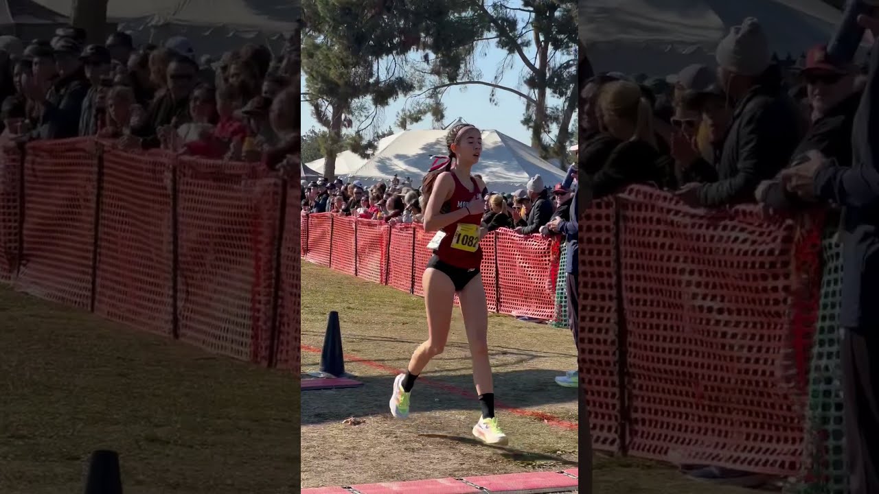Hanne Thomsen 3x D3 State Cross Country Champion Cifstate Xcrace