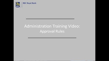 Administration: Approval Rules