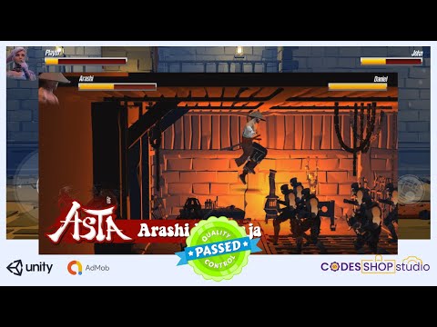 Asta Samurai fighting unity game buy | 100% Code Tested | create fighting game in unity