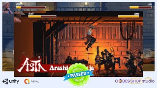 Asta Samurai fighting unity game buy | 100% Code Tested | create fighting game in unity screenshot 5