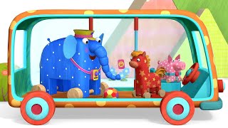 картинка: Деревяшки – 🚌 Все серии про транспорт ⛵ – Сборник | Новый развивающий мультик для малышей