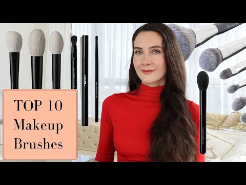 TOP 10 LUXURY MAKEUP BRUSHES  Collab with Allison Chase 