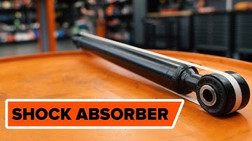 How to change rear shock absorbers on VW / AUDI / SKODA TUTORIAL | AUTODOC