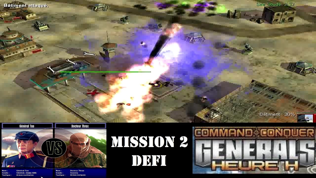 COMMAND & CONQUER GENERALS Heure H