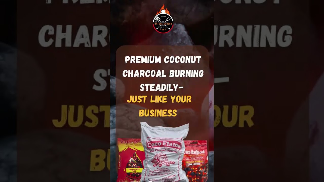 🔥 Turn Up the Heat with Premium Coconut Charcoal!