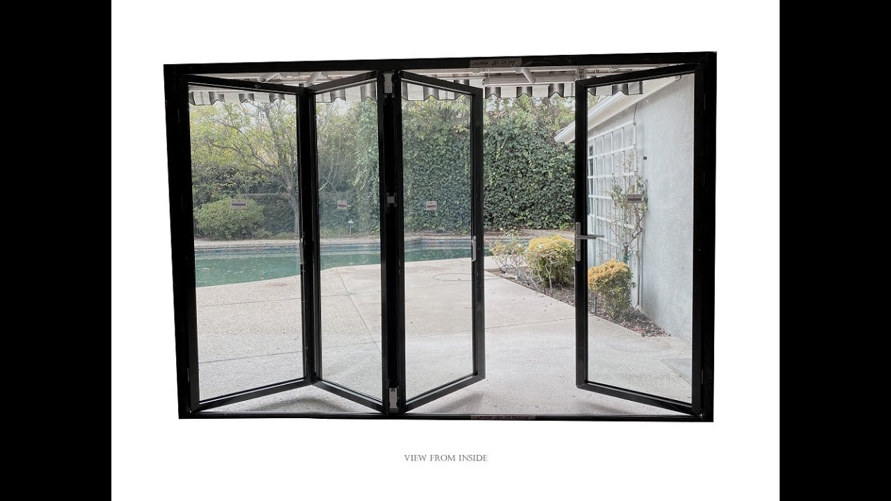TEZA DOORS Teza Bifold Patio Door 144" x 80" Inswing Bifold Door