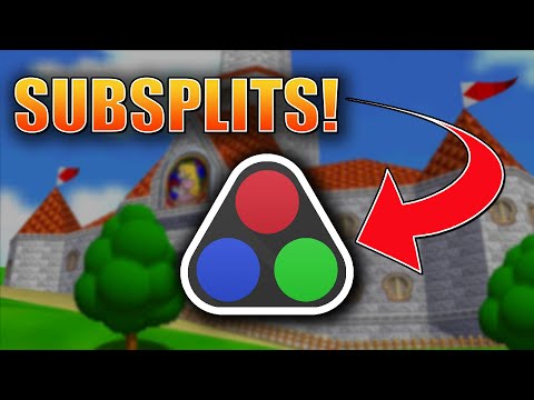 How To Make Subsplits In LiveSplit (EASY)