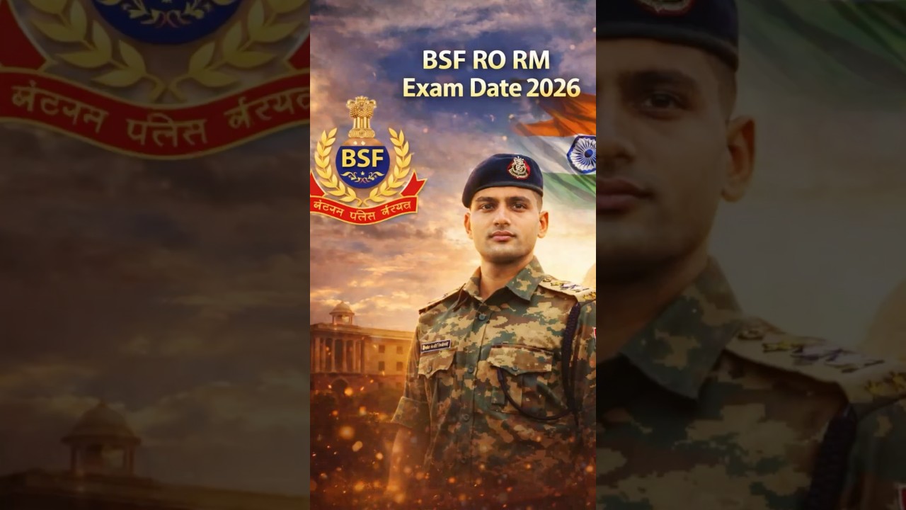 BSF RO RM Exam Date 2026 🔥 क्या May में होगा Exam 💯 