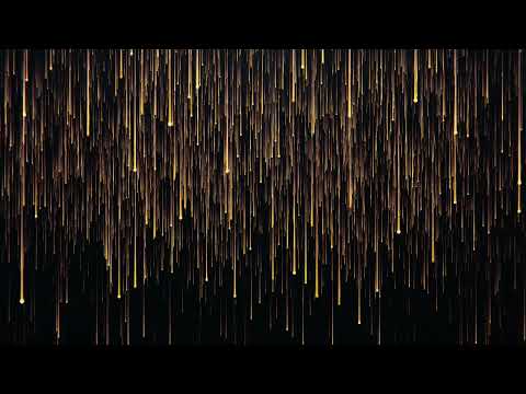 Particle Gold Glitter Awards Dust Abstract Background Loop | Golden Particles Shiny Loop Seamless 4K
