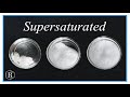 Supersaturated Solutions and Crystallization
