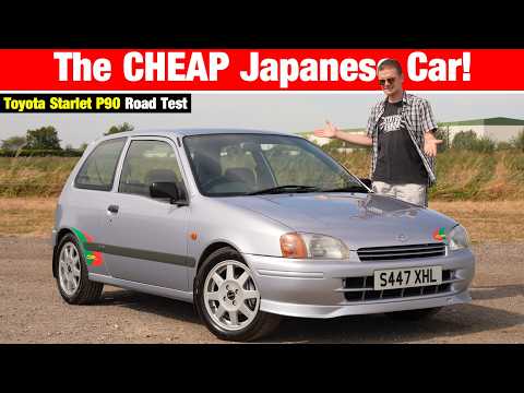The CHEAP Japanese Car! Toyota Starlet P90 Road Test