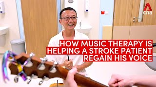 How music therapy is helping a stroke patient find his voice again