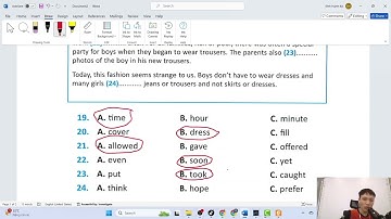 Giải đề thi tiếng Anh KET (Simply KET) - Test 1 - Part 4, Part 5 (Tiếng Anh A2)