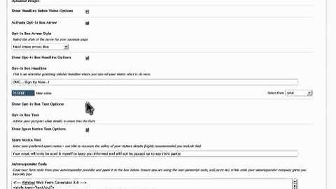 Setup a squeeze page with optimize press and aweber for wordpress