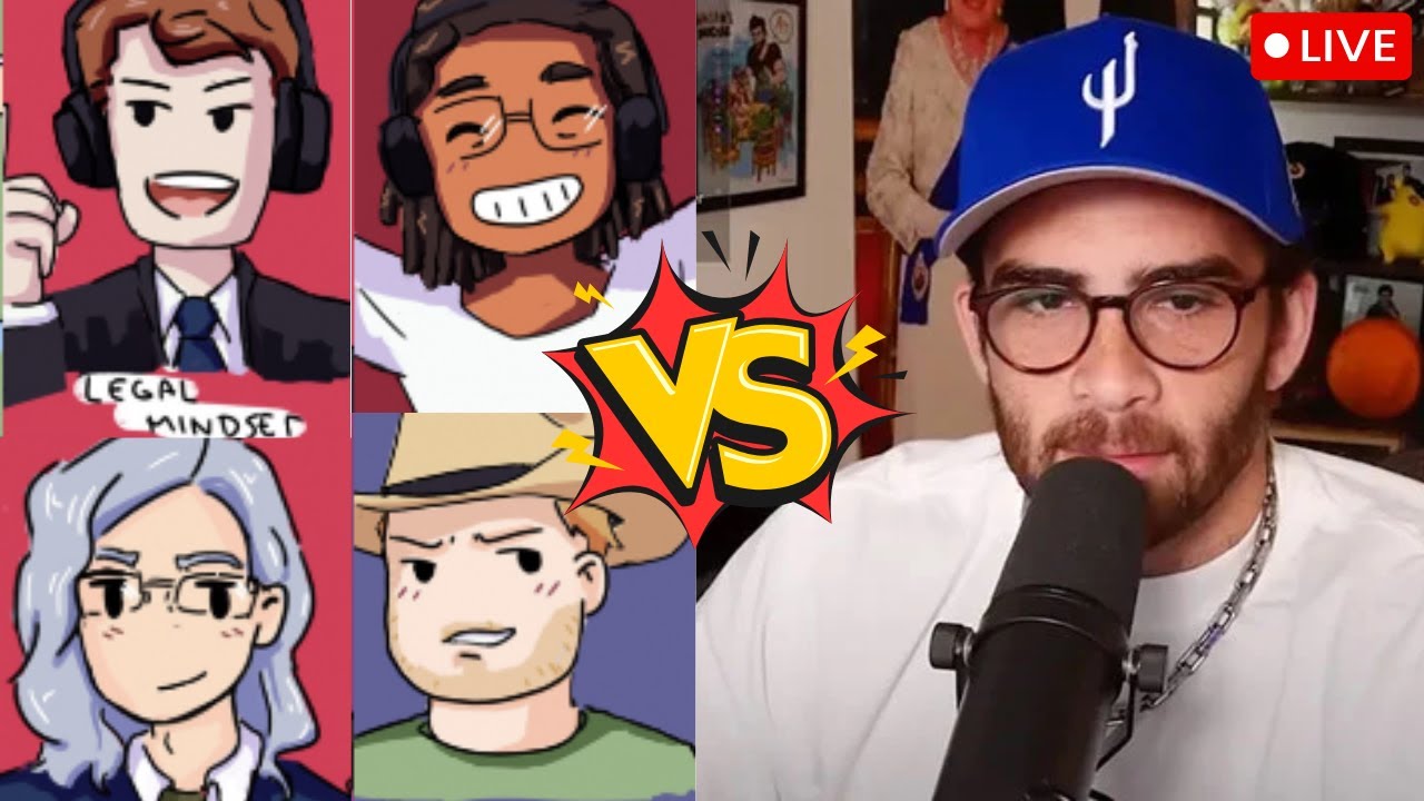 Lawtube vs. Hasan Piker & Orbiters (LIVE)