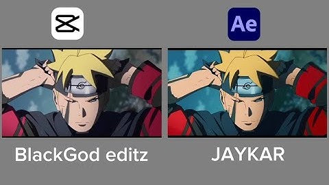 MY CAPCUT VS AFTER EFFECTS - NARUTO BADASS EDIT - FEARLESS | JAYAKAR REMAKE