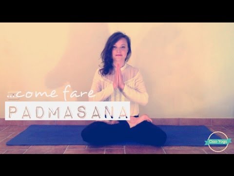 Come fare padmasana (la posizione del loto)!