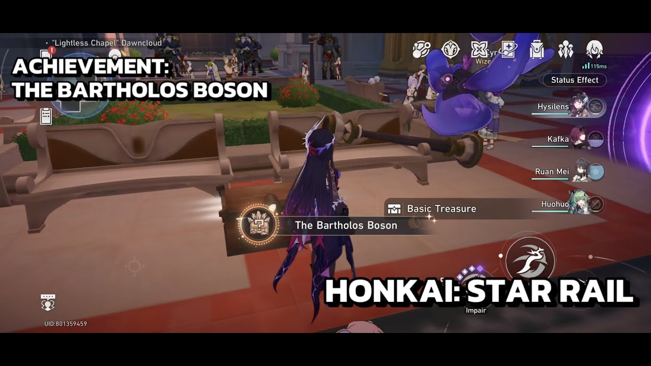 [Honkai: Star Rail Achievement] The Bartholos Boson: Find A Spirithief Spinning In Place