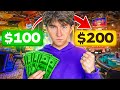 My CRAZIEST Casino Comeback YET ($100 Double or Nothing Challenge)