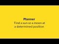 E10EN - Planner: Find A Sun Or A Moon At A Determined Position