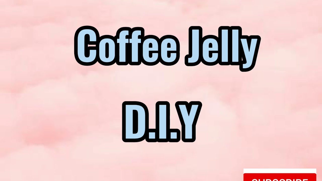 Paano gumawa ng Coffee Jelly? DIY coffeejelly 😍 YouTube