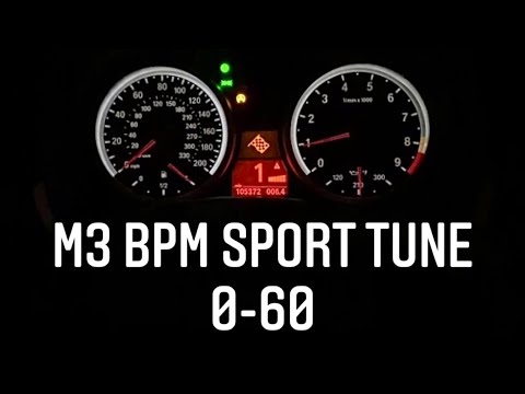 E93 M3 0-60 Stock VS Stage 2 BPM Sport Tune With GTS DCT Flash E90 E92