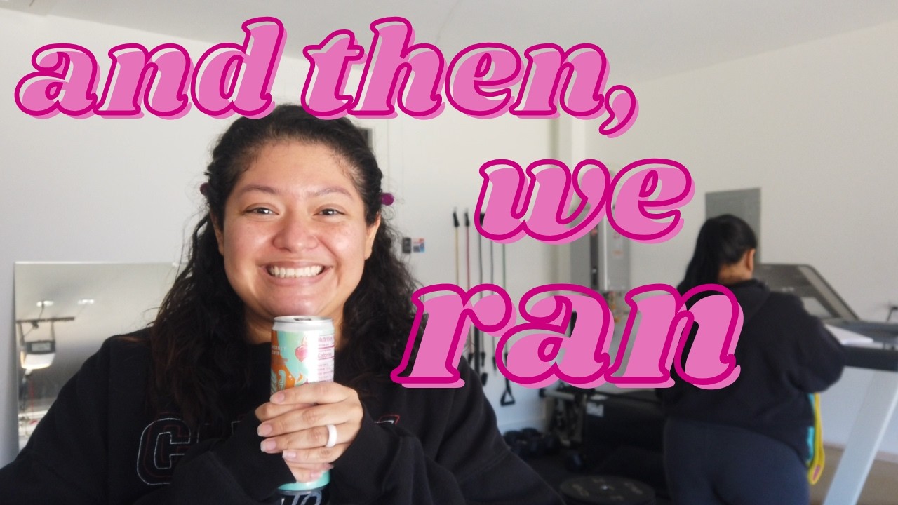 and then, we ran - weekend workout vlog ✨