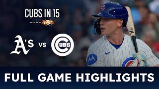 Chicago Cubs vs. Athletics | MLB Highlights (6/3/2026)